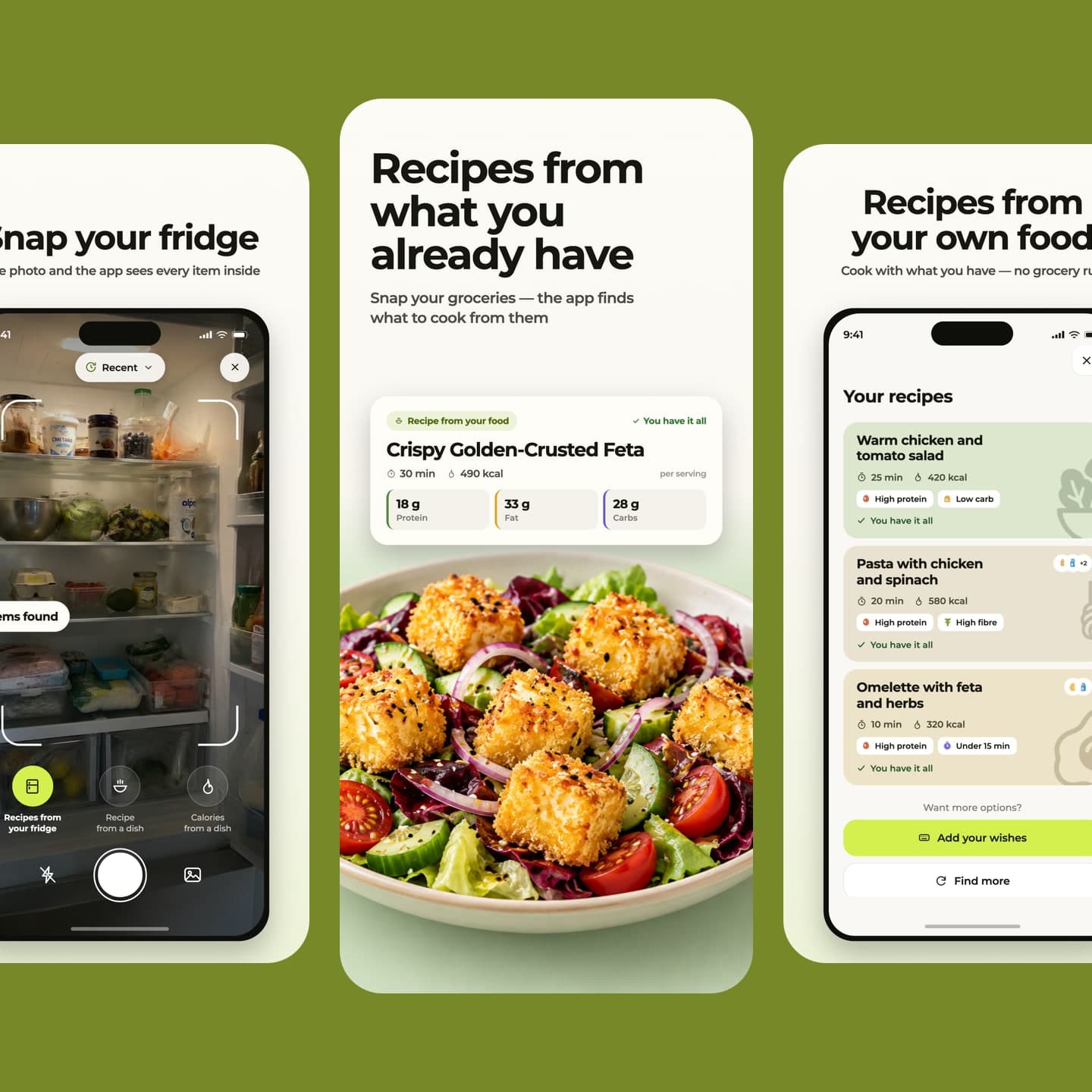 Cook My Fridge — проект Bangert Studio (iOS)